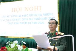 Tỉnh Thái Nguyên tổng kết công tác quốc phòng địa phương năm 2022